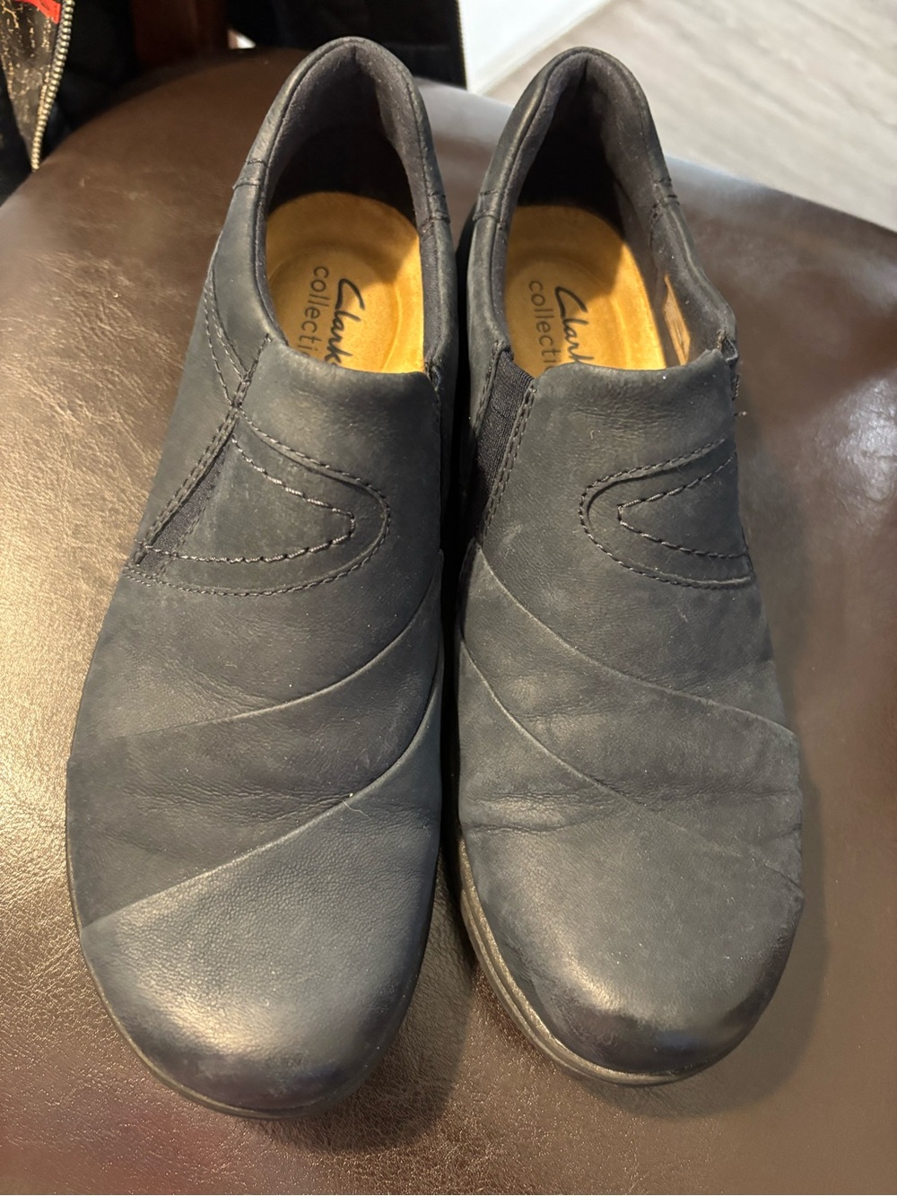 Clarks  Slip-On Casual Shoe in Dark Navy